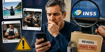 Fotos de viagens, vídeos na academia e anúncios de serviços podem levar segurados à revisão do INSS; entenda quando as redes sociais podem influenciar o pente-fino e quais cuidados ajudam a proteger o benefício