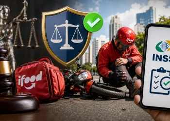 Justiça impede INSS de negar automaticamente benefício a entregadores após acidente