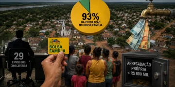Apenas 29 empregos com carteira assinada, quase 93% da população no Bolsa Família e arrecadação própria inferior a R$ 800 mil: como Itaubal se tornou um dos municípios mais dependentes do poder público no Brasil
