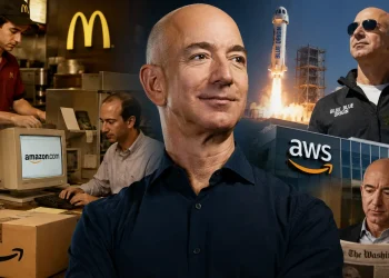 De um turno no McDonald’s a uma fortuna de mais de US$ 100 bilhões: como Jeff Bezos transformou um investimento de US$ 300 mil da família em uma empresa que revolucionou o comércio eletrônico, liderou a computação em nuvem e mudou a forma como o mundo consome