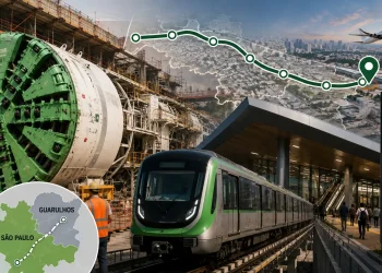 Quase 14 quilômetros de novos trilhos, um Tatuzão de 2 mil toneladas e a primeira estação do Metrô em Guarulhos: como a expansão da Linha 2-Verde promete redesenhar a mobilidade entre a Zona Leste e a Grande São Paulo