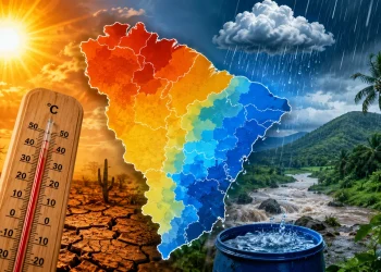 Calor de até 43°C, baixa umidade e mudança no padrão das chuvas: o que os modelos indicam para o Nordeste nos próximos 15 dias e quais regiões devem receber os maiores volumes de água