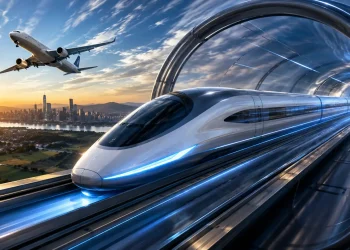Mais rápido que avião: o novo trem da China que atinge 1.000 km/h e promete revolucionar o transporte mundial