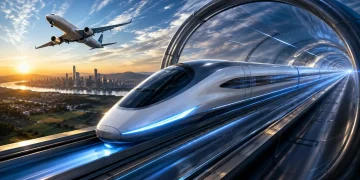 Mais rápido que avião: o novo trem da China que atinge 1.000 km/h e promete revolucionar o transporte mundial