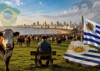 Mais vacas do que gente: o mistério do ‘vazio’ no Uruguai e o que ele ensina sobre o futuro do Brasil